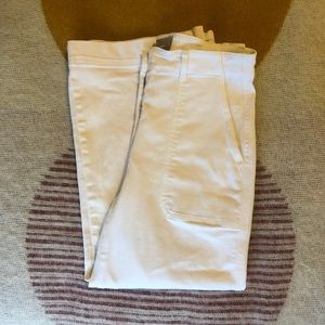 Everlane Wide Leg Cropped Utility Pant Size 4